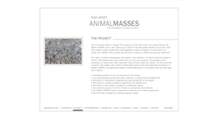 Desktop Screenshot of animalmasses.ingoarndt.com